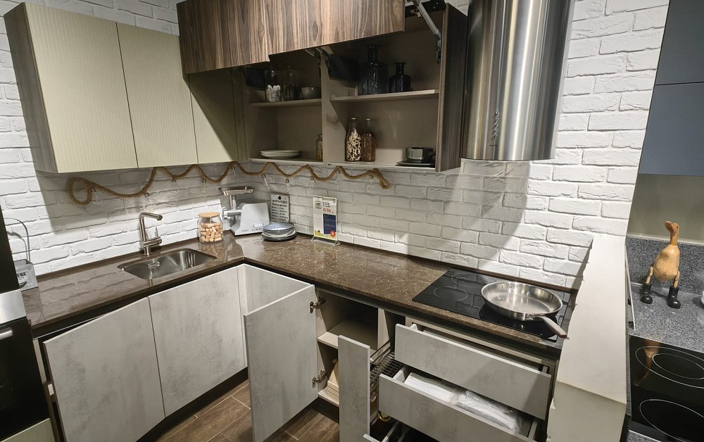 Кухня Ноа Плиссе + Стоун / м.Бульвар Дмитрия Донского