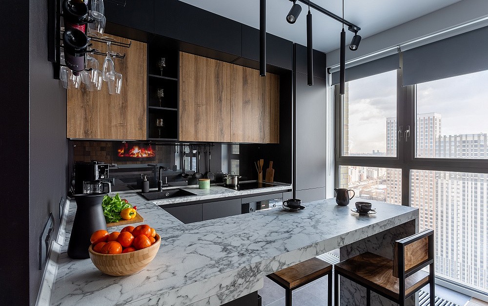 Кухня Ханна Натив + Стоун Вуд