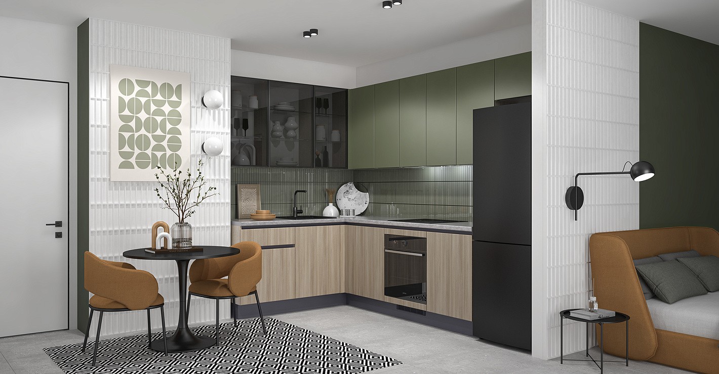 Кухня Уна сет (3000 x 1800 мм)