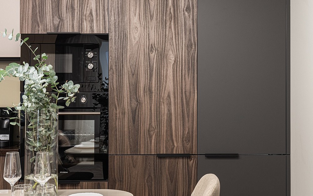 Древесно-песчаная кухня для ТВ-проекта «Квартирный Вопрос» 