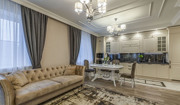 Светлая кухня в Арзамасе