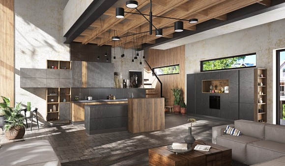 Темная кухня в Санкт-Петербурге