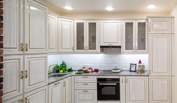 Светлая кухня в Арзамасе