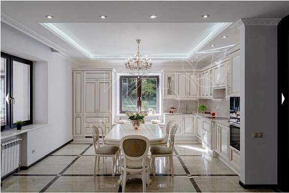 проект угловой кухни