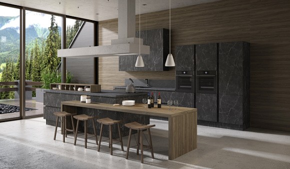 Прямые кухни