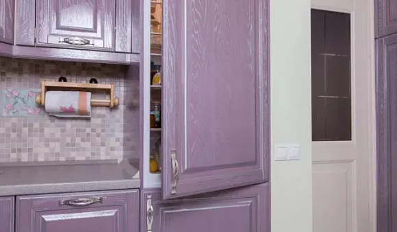 Фиолетовая кухня в Казани