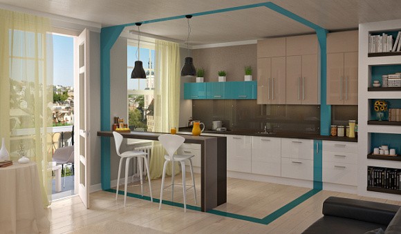 Белая кухня в Волгограде