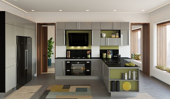 Серая кухня в Сызрани