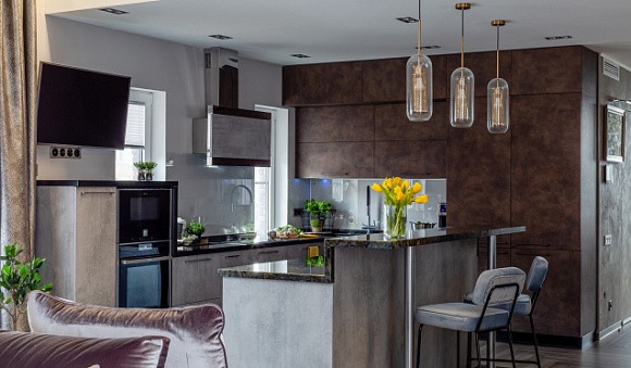 Как разместить мебель на кухне