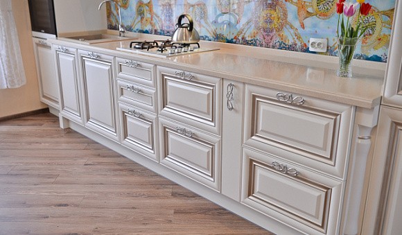 Светлая кухня в Арзамасе