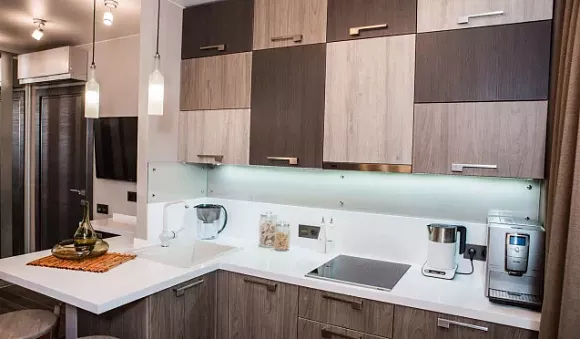 Темная кухня в Ростове-на-Дону