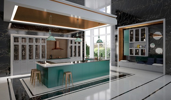 Темная кухня в Санкт-Петербурге