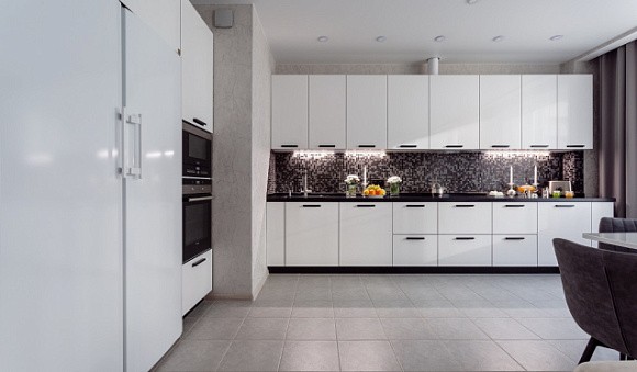 Кухня-столовая в частном доме. Классификация кухонь. Купить кухню углового дизайна или любой другой конфигурации с дальнейшим обустройством. 