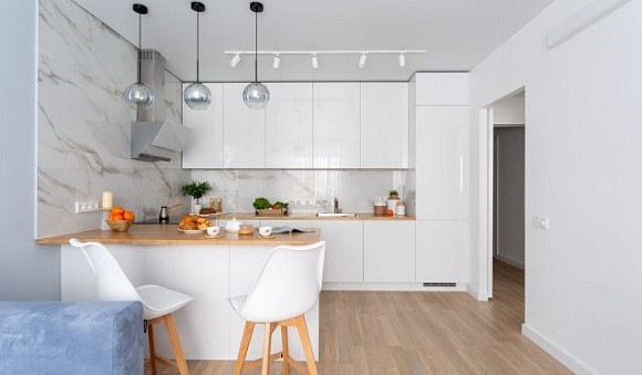 Кухни в белом цвете