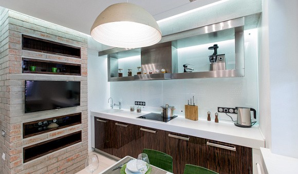 Темная кухня в Ростове-на-Дону