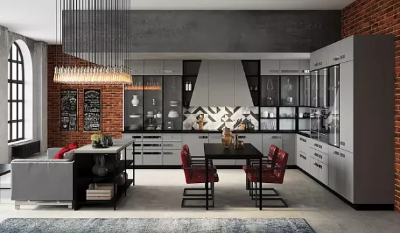 Серая кухня в Южно-Сахалинске