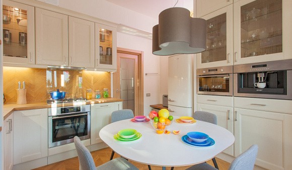 Светлая кухня в Обнинске