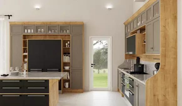 Коричневая кухня во Владикавказе