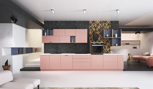 Светлая кухня в Обнинске