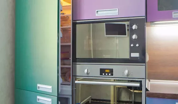 Фиолетовая кухня в Казани