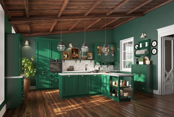 Кухни с фасадами из МДФ