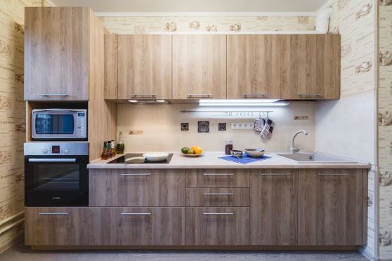 Варианты современных кухонных гарнитуров