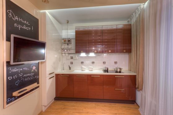 Дизайн малогабаритной кухни