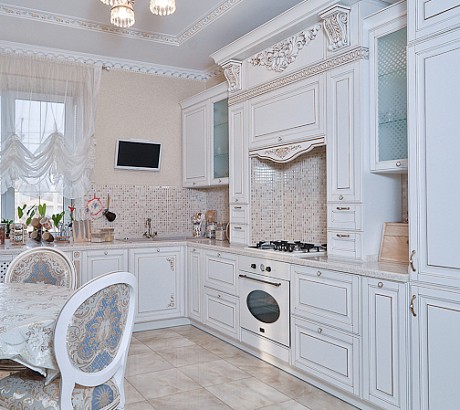 Кухня Виконт белый